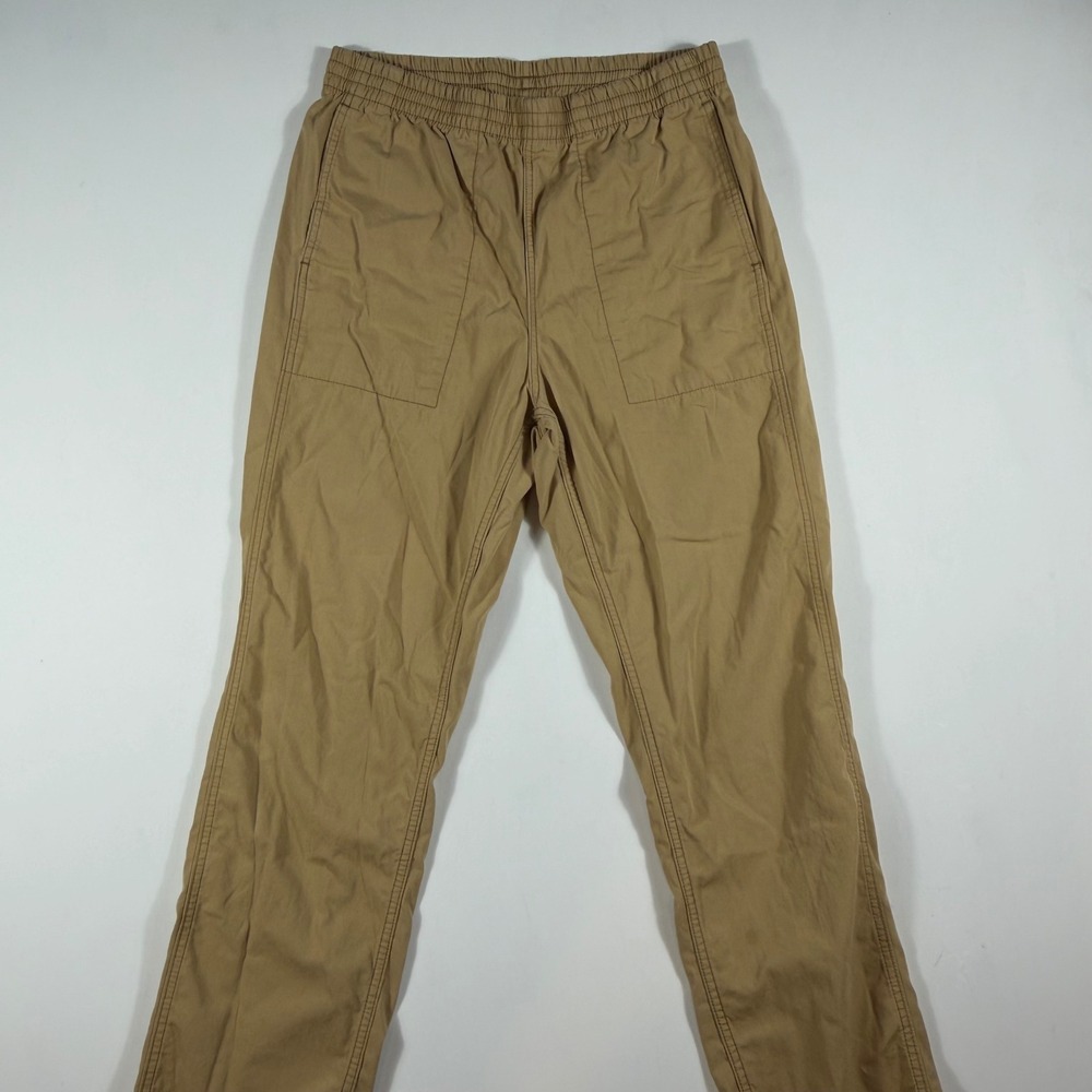 Patagonia Gi III Pants Mens Medium Elastic Waist Cotton Canvas Tan